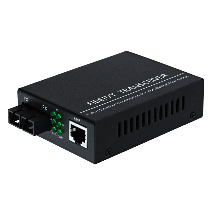 Convertidor Ethernet de fibra