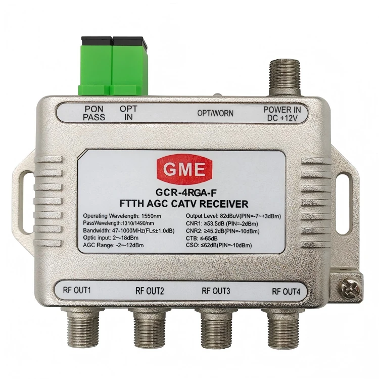 Quins són els escenaris d'aplicació del receptor de cables FTTH AGC?