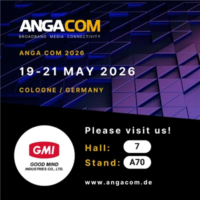 Bones notícies|La nostra empresa matriu GMI presentarà a ANGA COM 2026 a Alem...