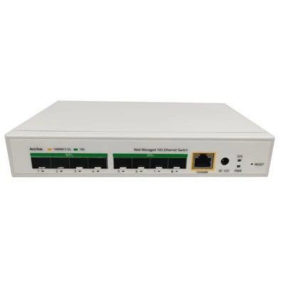 Commutador de capa3 8-port 10G SFP+