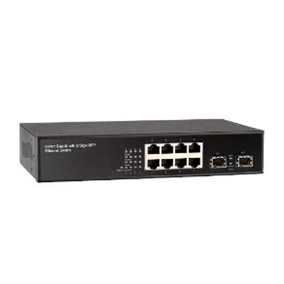 Commutador gestionat completament de 8 ports 10/100/1000 M + 2-Port Gigabit SFPL2+