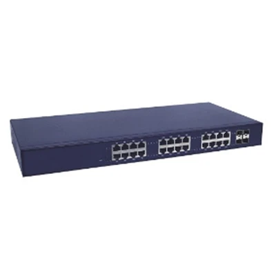 Commutador de fibra Gigabit de 24 ports
